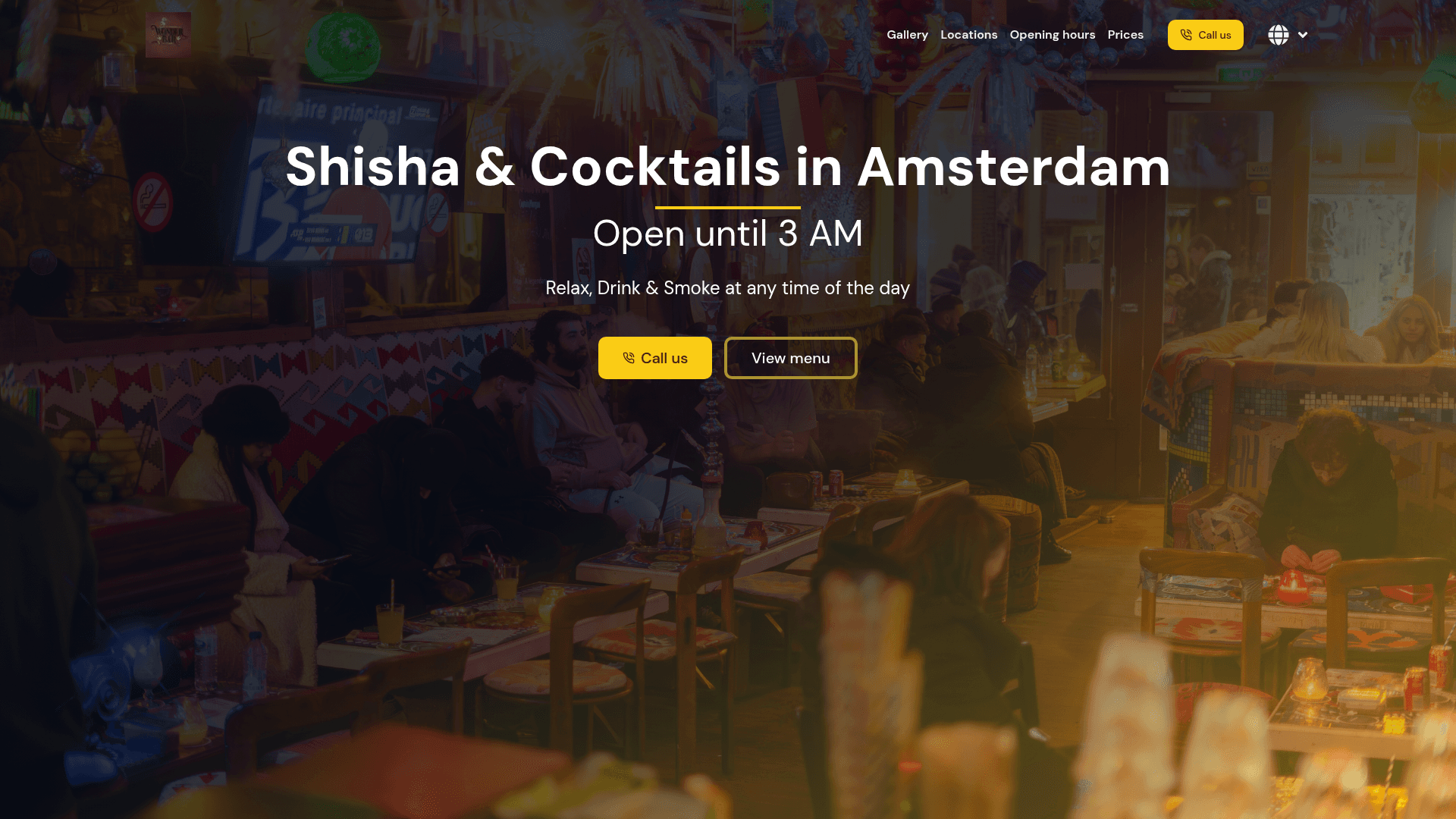 WonderBar Amsterdam - Website Redesign with Arabic & Dutch Versions