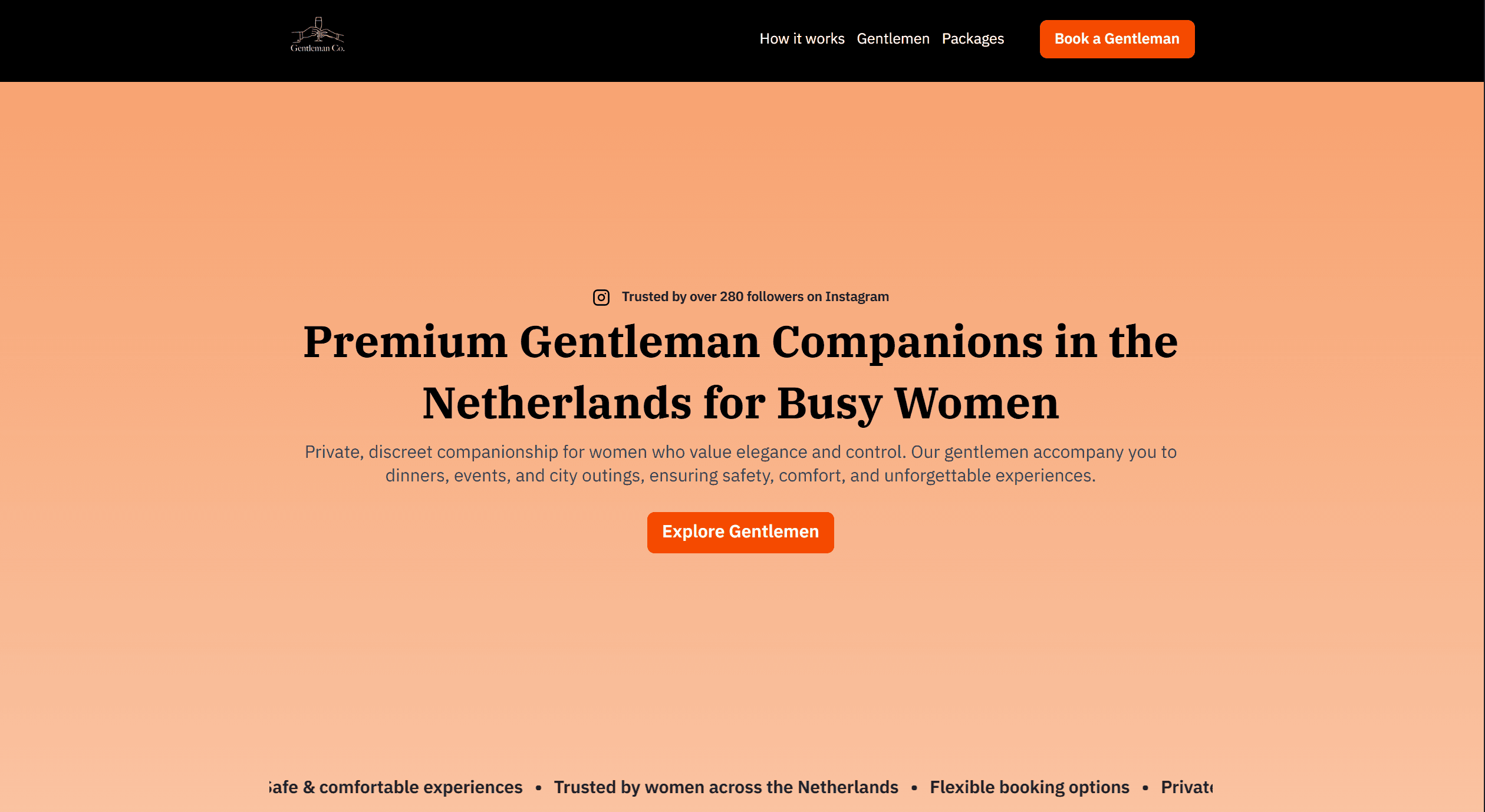 Gentleman Companion – First Version Launch